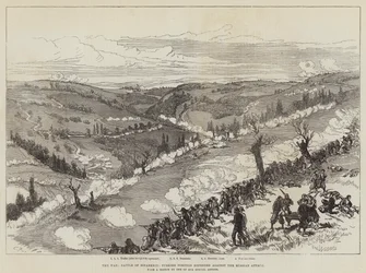 La Guerre, Bataille de Sinankeui, Position Turque défendue contre l